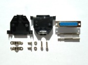 Wtyk VIDEO do Amigi D-SUB DB23 żeński KOMPLET