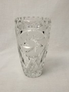 Wazon kryształowy szlifowany – dekoracyjny, ok. 14,5 cm