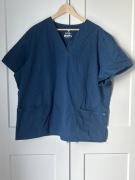 Komplet medyczny Adar Uniforms Caribbean blue scrubs bluza + spodnie 3XL
