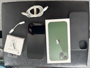 Iphone 13 Zielony BDB Stan Bateria 96% Etui Spigen, Jack