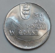 10 złotych 1972 - 50 lat Portu w Gdyni (st.1)  [#1371]
