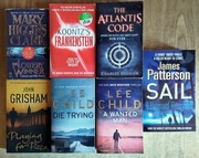 7 Książek Po Angielsku Lee Child, Grisham, Koontz's Frankenstein