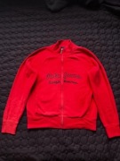 Polo Ralph Lauren Jeans Bluza Full Zip Czerwona Haft Logo unisex