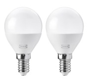 IKEA SOLHETTA Żarówka LED 806 lum kula E14