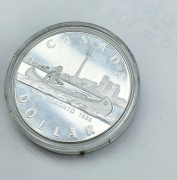 Unikat srebrna moneta Kanada 1 dolar 1984 toronto 150 lat srebro