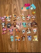 Littlest Pet Shop uzywane 25 sztuk zabawek