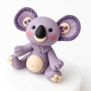 Koala z masy cukrowej na tort