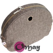 Organizer Obag MOON LIGHT naturalny – struktura skalisty piasek | OMAY