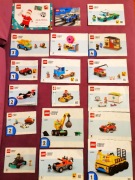 LEGO książeczki instrukcje budowania PAKIET ! W-wa LIST do MIKOŁAJA 