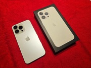 iPhone 13 Pro 128 GB - stan IDEALNY - jak nowy BIAŁY pudełko case