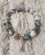 Bransoletka, agat mszysty