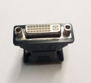 Adapter DVI gniazdo - D-SUB VGA wtyczka.