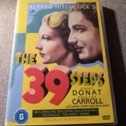 The 39 Steeps,  Alfred Hitchcock, dvd