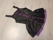 S M strój czarownica wampirzyca wiedźma wampirka kościotrup nr 1265