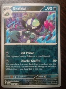 REVERSE HOLO Grafaiai 146/193 Karta POKEMON TCG Paldea Evolved