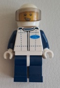 LEGO minifigurka kierowca wyścigowy, Ford Mustang GT