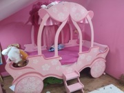 Łóżko kareta księżniczki 
