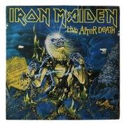 IRON MAIDEN Live After Death LP WYDANIE ZIMBABWE 1985 Rock Heavy Metal