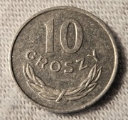 Moneta 10groszy z roku 1976