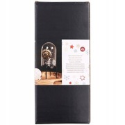 SZKLANY KLOSZ METAL DEKORACJA PREZENT OZDOBA