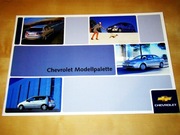 Prospekt Chevrolet Matiz, Kalos, Lacetti, Nubira, Rezzo, Evanda