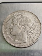 5 franków 1849 Ceres