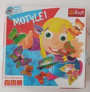 gra edukacyjna Motyle! Trefl +3 lata uczy kolorów spostrzegawczości dz