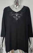 Overchic Elite WAWA zdobiona bluzka plus size xxxl 48 50 