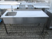 Zlew Gastronomiczny 1 Komorowy Z Blatem 160/70/85