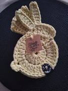 Podkładki pod kubek zajączki handmade 6 szt
