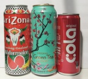 PUSTE PUSZKI - ENERGETYK, NAPÓJ, COLA, NESTEA ITD.