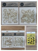 Zestaw jesiennych tekturek ITD Collection 