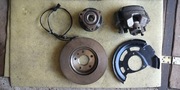 Zestaw, komplet piasta, tarcza, zacisk, klocki, czujnik Opel Astra K