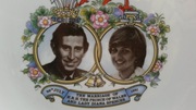 Talerz książę Karol Lady Diana Spencer ślub 1981