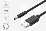 Unitek przewód zasilający 1m DC 3,5 mm na USB A - Y-C495BK