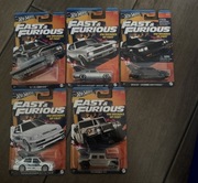 HOT WHEELS 2024 FAST AND FURIOUS ZESTAW 5 szt. HW DECADES OF FAST HNR88
