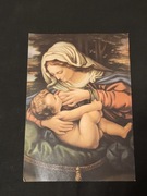 Matka Boska Karmiąca pocztówka święty obrazek nr 132