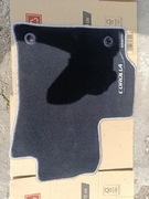 Dywaniki Toyota Corolla XII komplet welurowe