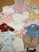 Zestaw ubranek mix paka dla maluszka rozmiar 80-86  60sztuk