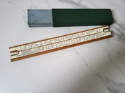 Linijka Logarytmiczna Suwak Logarytmiczny Kalkulator Vintage