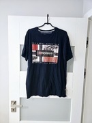 Granatowa koszulka Geographical Norway m 38