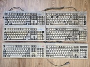 6x Stara Klawiatura Optimus/Harvard KB-6251 Aristotle AT/XT