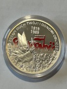 "37" Moneta 10 zł Wybory 1989 r. - Kapsel