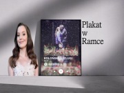 Plakat sanah kolońska i szlugi w ramce 42x30