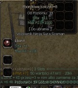 Ebonitowe Kolczyki +8 3x Przetop | Projekt Hard