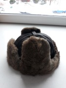 czapka zimowa Oscar Wigens,swedish desing roz.59,skóra