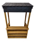 Sklep stragan drewniany plac zabaw dla dzieci 