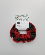 gumka do włosów w kratkę Eloy Christmas scrunchie