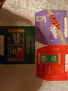 Opakowanie po czekoladzie Milka Siegel Sprengel