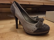 Czółenka / szpilki damskie Bata/ skóra naturalna 